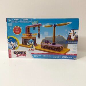 Sonic The Hedgehog Flying Battery Zone Interactive Set with Sonic Figure